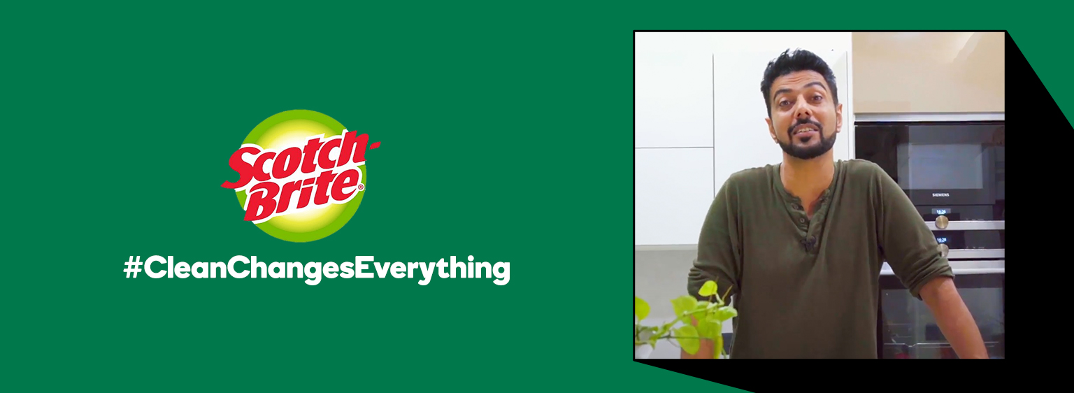 Scotch-Brite Hero Banner Image | The Viral Union