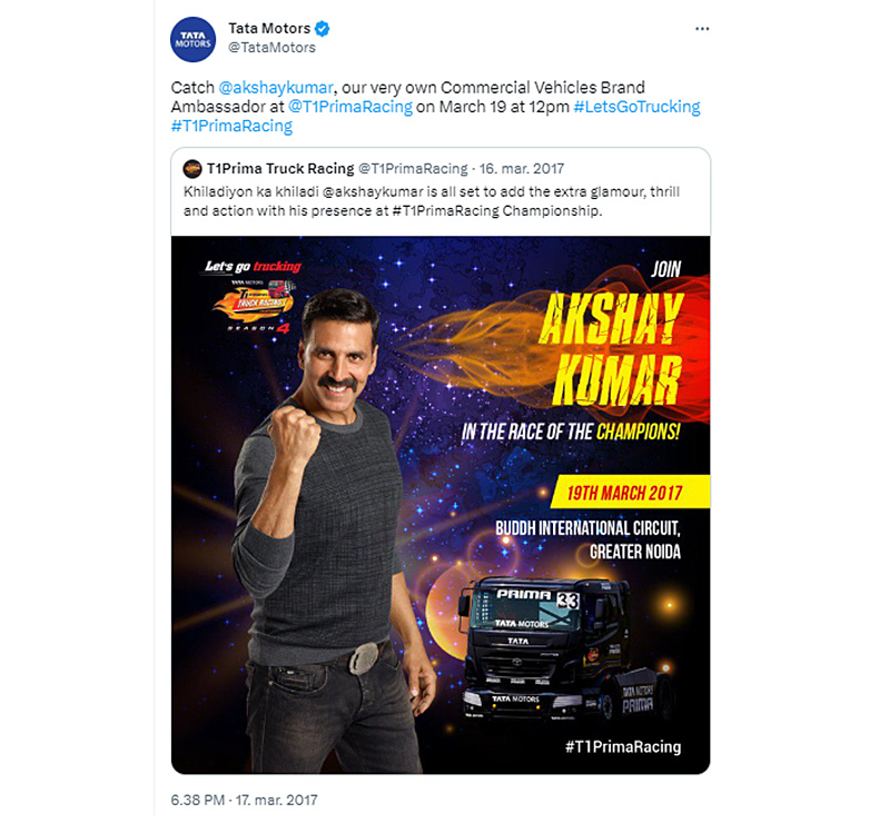 Tata Motors Case Study Social Media Post Image | The Viral Union