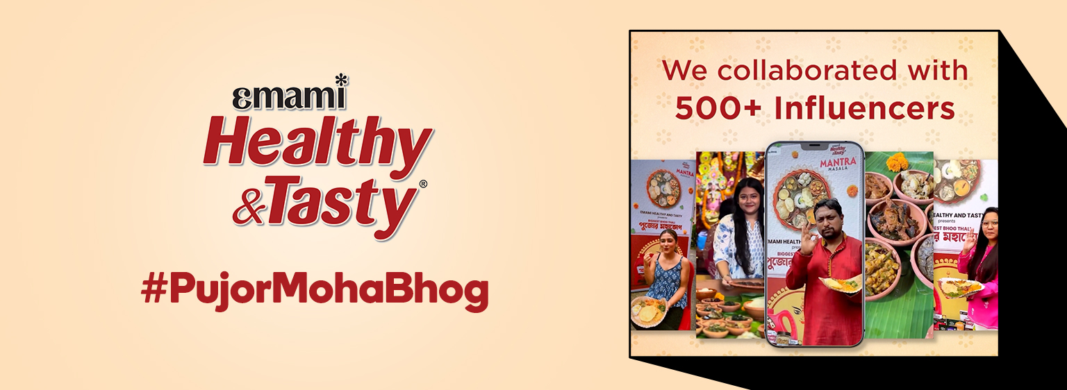 Emami Heathy & Tasty Hero Banner Image | The Viral Union