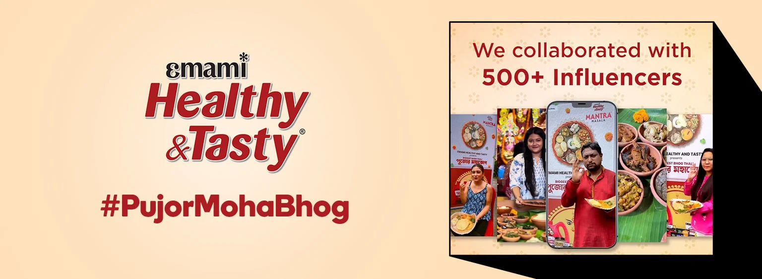 Emami Healty & Tasty Hero Banner Image | The Viral Union