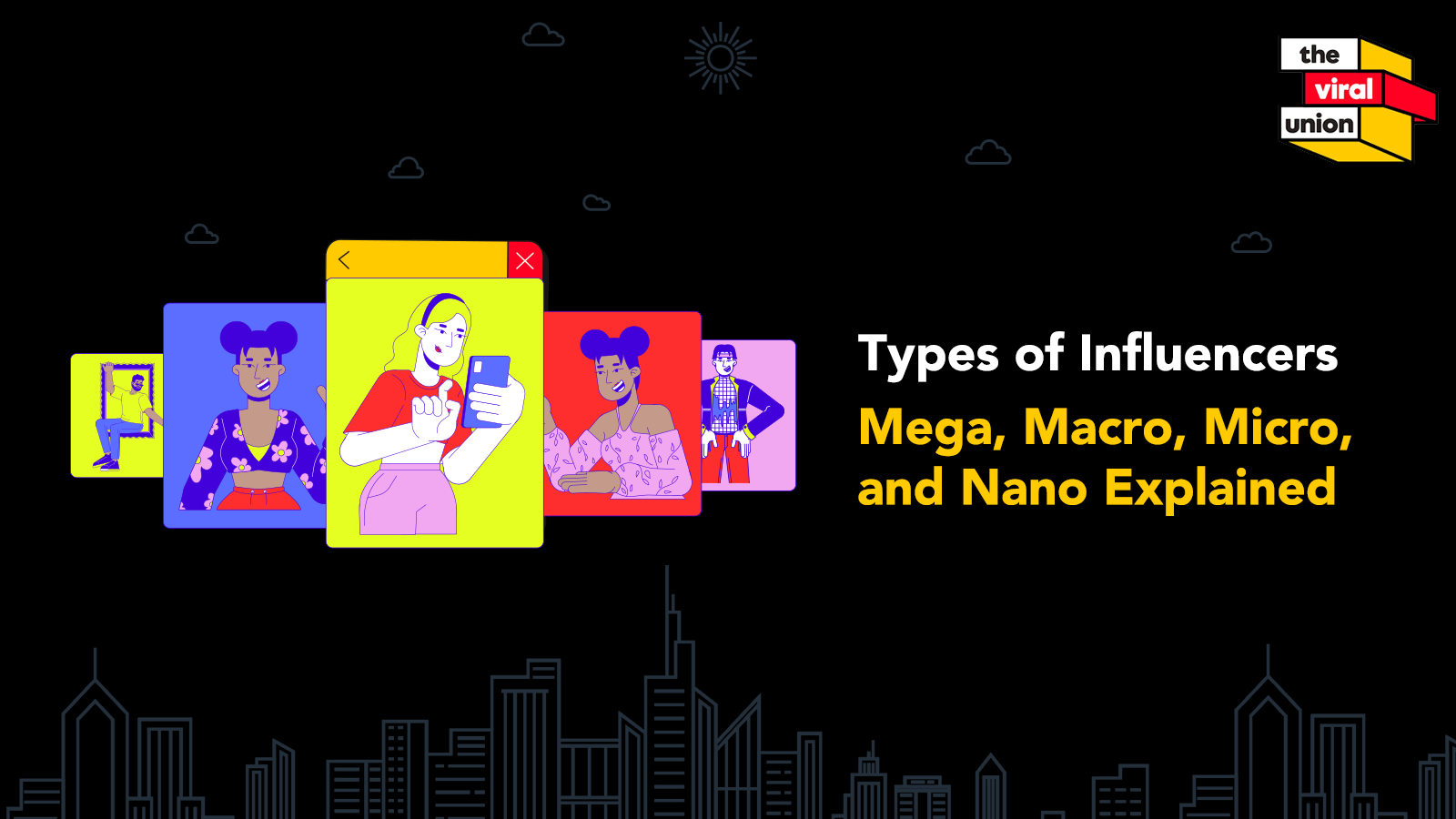 Types of Influencers: Mega, Macro, Micro, and Nano Explained